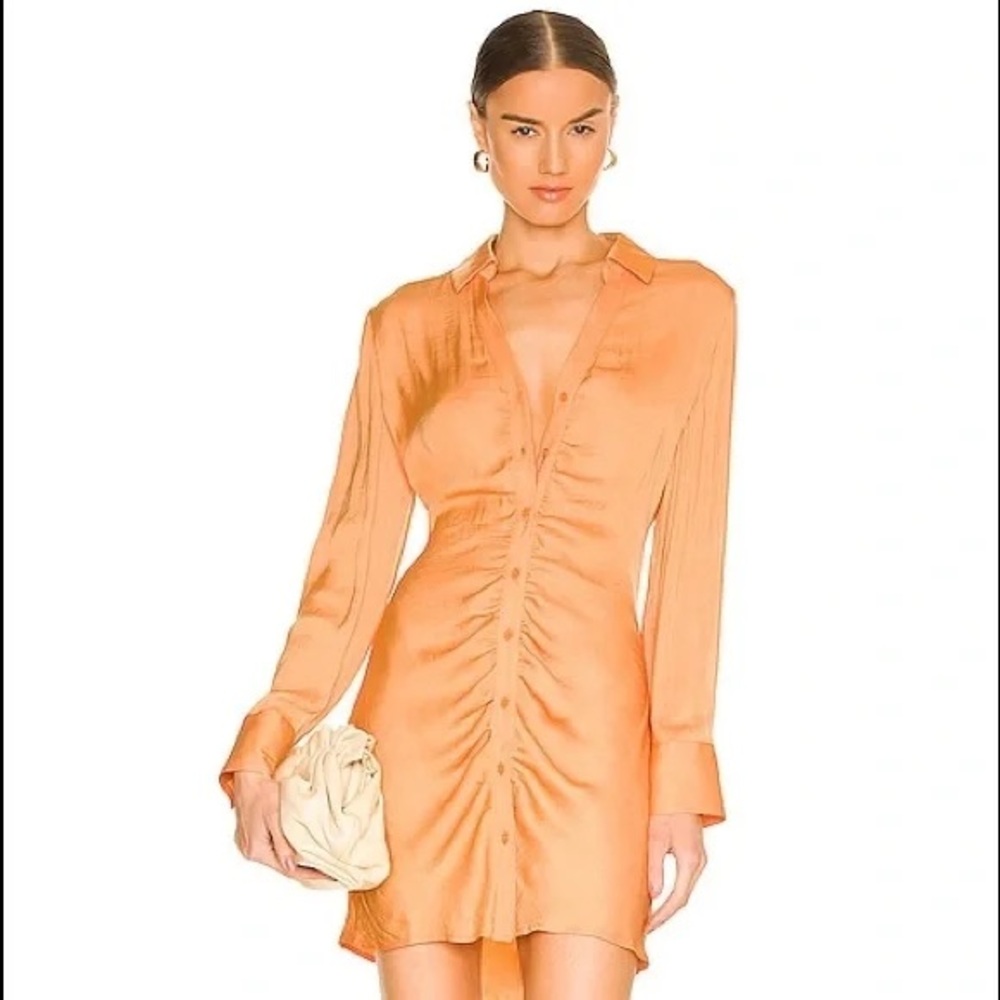 Let’s Disco Dress in Creamsicle